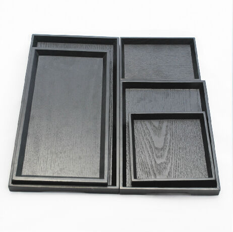 Высококачественные товары для гостиниц, деревянная тарелка, чайный прибор, деревянный поддон