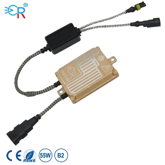 MACAR Factory price car light hid xenon ballast 9-16v 55W hid light ballast fast start ballast for auto lighting system
