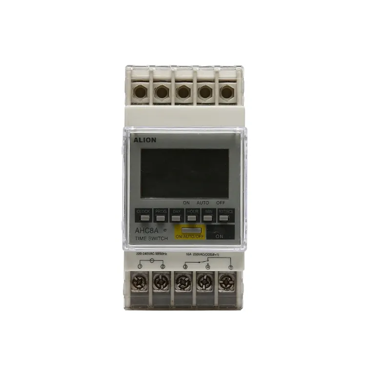 ALION AHC8A 50-60Hz interruttore Timer digitale elettrico programmabile 220V 250V AC 24 ore interruttore orario lavatrice