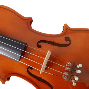 Aiersi-violín laminado para principiantes, instrumento de cuerda de arco hecho a mano, color rojo y marrón, a <span class=keywords><strong>precio</strong></span> de fábrica, venta al por mayor - Product Image 3