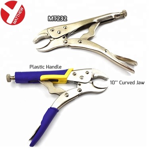 Heavy Duty Double Material Curved Jaw Locking <strong>Pliers</strong> <strong>Set</strong> for Welding - Product Image 3