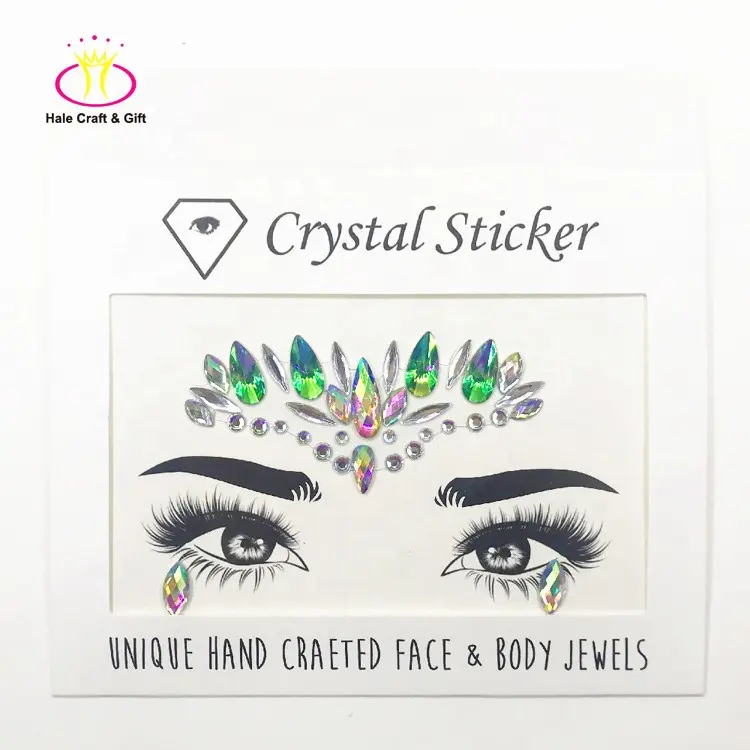 Best Prices Latest Face Gem Crystal Rhinestone Eyeliner Tattoo Sticker