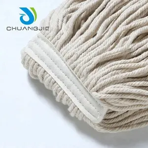 Trung quốc nhà cung cấp bông lau cotton ướt làm sạch đầu lau thay thế