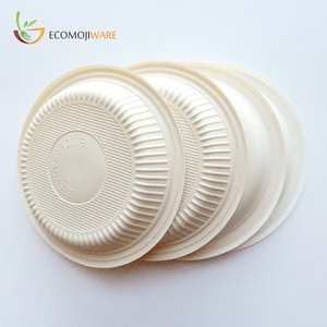 Platos desechables almidón de maíz natural redondo <span class=keywords><strong>diario</strong></span> platos ecológicos <span class=keywords><strong>para</strong></span> la boda del partido - Product Image 2