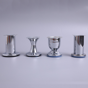 Cina fornitore dorato sedia extender tavolo risers mobili in metallo gamba staffe