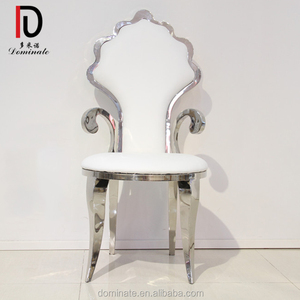 Mobili albergo bianco cuoio DELL'UNITÀ di elaborazione moderna <span class=keywords><strong>barocco</strong></span> sedia da pranzo, sedia in <span class=keywords><strong>stile</strong></span> <span class=keywords><strong>barocco</strong></span> - Product Image 3