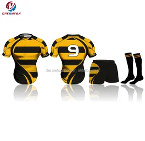 2024 all'ingrosso la migliore maglia giovanile di rugby league da uomo a buon mercato team sportivo personalizzato sublimazione per bambini maglia da rugby in bianco