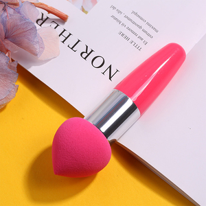 2024 Mới Bán Buôn Đầy Màu Sắc Latex Mềm Trang Điểm Miếng Bọt Biển Xử Lý Nhãn Hiệu Riêng Bột Phun Nền Tảng Mỹ Phẩm Khuôn Mặt Trang Điểm Miếng Bọt Biển - Product Image 5