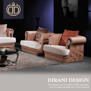 Post modernen Europäischen stil braun schnitts schlafsofa 1 + <span class=keywords><strong>2</strong></span> + 3 sitzer wohnzimmer leder abdeckung stoff sofa - Product Image 2