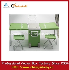 Con <span class=keywords><strong>aislamiento</strong></span> hielera <span class=keywords><strong>de</strong></span> plástico caja para vacuna, cerveza, alimentos, pesca, barbacoa, nevera portátil plegable - Product Image 1