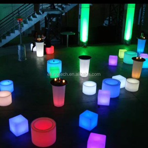 Led Light Up Bar Đồ Nội Thất Từ Xa Rgb Thay Đổi Màu Nhựa Chiếu Sáng Led Khách Sạn Hộp Đêm Tiệc Bar Phân - Product Image 3