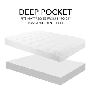 Matras, disesuaikan 100% katun 3D serat silikon dipasang Quilt Hotel kasur puncak/pad - Product Image 4