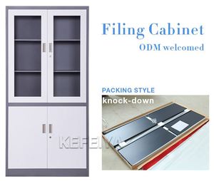 Thép Đứng Hồ Sơ Tủ Quần Áo Tủ Trung Quốc Bán Buôn 2 Cửa Thép Tủ - Product Image 2