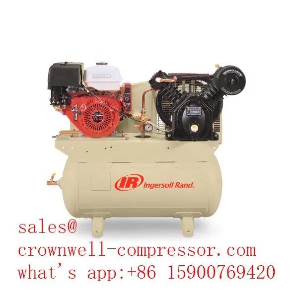 Ingersoll Rand Reciprocating Piston Air Compressor Type 30 2- stage Model 2475N 7/12
