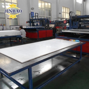 JINBAO Nhà Máy Trực Tiếp Giá 4X8 Ft Màu Xanh Lá Cây Pvc Bọt Hội Đồng Quản Trị Cho Trắng Pvc Tấm Cho Đồ Nội Thất Lớp Phủ - Product Image 6