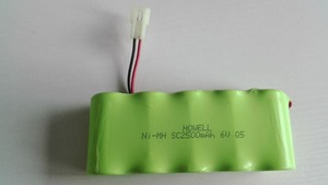 Аккумуляторная батарея 6,0 V SC2500mAh 6V 2.5Ah <span class=keywords><strong>Ni</strong></span>-<span class=keywords><strong>MH</strong></span> для бытовой электроники - Product Image 4