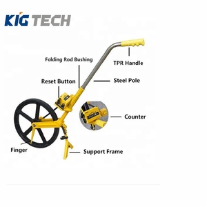 KIG TECH Factory FRP Roue de mesure de distance numérique à poignée réglable jusqu'à 99999.9m avec béquille - Product Image 6