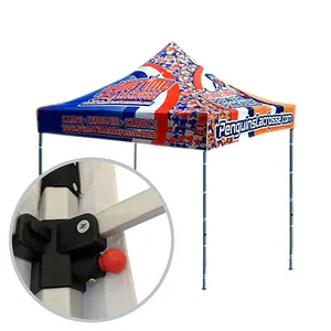 مخصص في الهواء الطلق الحدث 3x3 للطي المطبوعة مظلة خيمة للتجارة تظهر