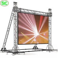 Pantalla de vídeo led para interiores, tablero de pantalla led, micro pantalla oled, p4.8
