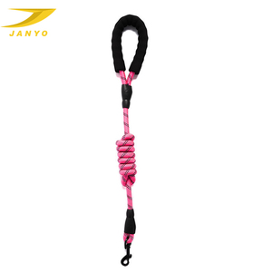 Precio competitivo, productos para mascotas, <span class=keywords><strong>collar</strong></span> y correa de perro de cuerda de nailon coloridos, correas de lona con logotipo personalizado - Product Image 4