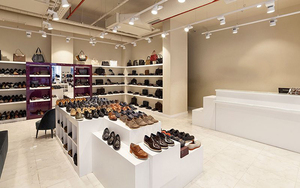 De Pared decorativo Slatwall zapatos comerciales zapato Rack estantes para - Product Image 4