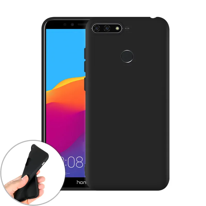 Matte Soft Tpu Back Cover Phone Case For Huawei Honor 7A Pro /Enjoy 8e