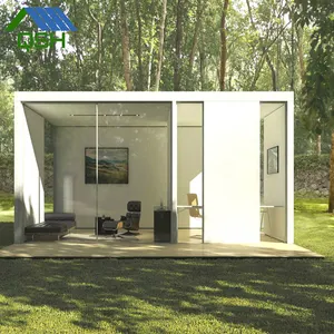 Novo luxo reciclar recipiente frete móvel reciclar reciclar recipiente café loja/kiosk/reboque casa 40ft design