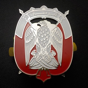 Badge de voiture, badge à vis, aigle, idéal en cadeau de la fête des états-unis
