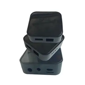 white and black wireless wifi router plastic shell and wireless router plastic box router enclosure