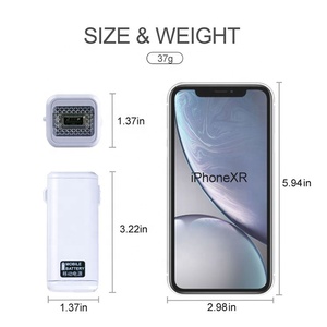 Hot bán 10 Wát Công suất đầu ra mini xách tay có thể sạc lại 4AA Pin điện thoại di động sạc phổ ngân hàng điện cầm tay - Product Image 4