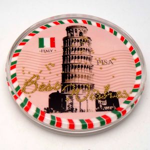 Customized Acrylic <b>Crafts</b> Eco-Friendly Super Clear Acrylic Liquid Filled Paperweight UV Printing Coaster - Product Image 1