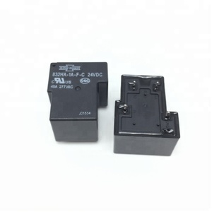 Высокое качество реле 832HA-1A-F-C 24VDC обычно открыть четыре PIN 40A 277VAC