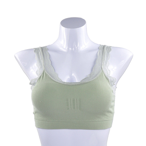 <span class=keywords><strong>Reggiseno</strong></span> Push-Up Sexy con <span class=keywords><strong>spalline</strong></span> <span class=keywords><strong>larghe</strong></span> in Nylon morbido tinta unita - Product Image 2