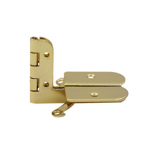 Custom Chrome <strong>T</strong> Shape Antique Jewelry Box <strong>Hinge</strong> - Product Image 3