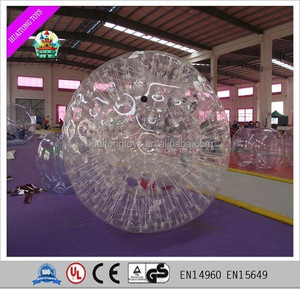Bola de agua inflable transparente de PVC TPU de gran oferta con persona dentro de la bola comercial Zorb - Product Image 5