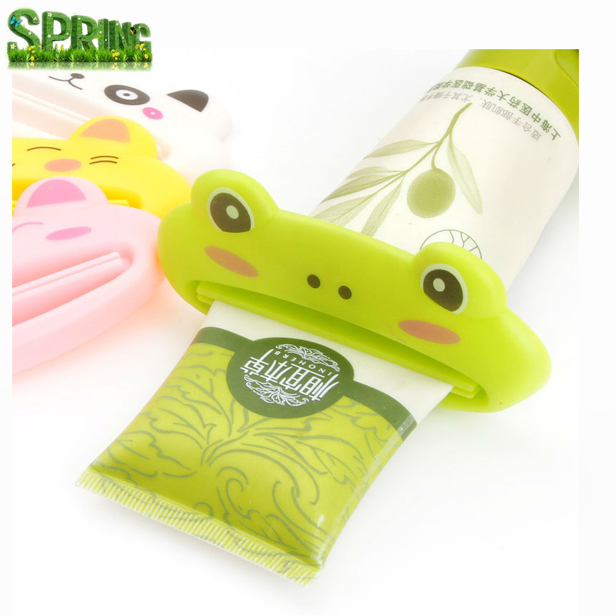Дети мультфильм подарок лягушка приспособление для выдавливания зубной пасты
