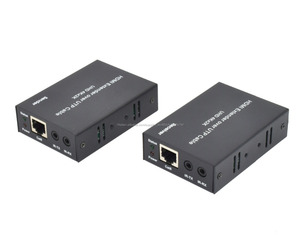 4K <span class=keywords><strong>HDMI</strong></span> Extender Balun 50 M Trasmissione 4Kx2K 3D 1080 P Su Singolo CAT5E Cavo Con L'obiettivo del Bi-Direzionale IR 20 ~ 60 hz