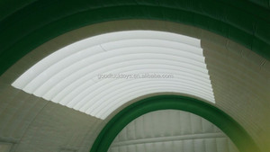 Tente gonflable de cour de tennis, structure air pour effet serre géante, énorme cabane à air - Product Image 5