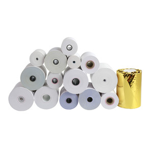 Rouleaux de <span class=keywords><strong>papier</strong></span> thermique blanc ou coloré, <span class=keywords><strong>imprimante</strong></span> haute qualité, 5 pièces - Product Image 2