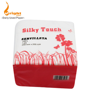 Chất Lượng Cao <span class=keywords><strong>2</strong></span> <span class=keywords><strong>Ply</strong></span> Siêu Mềm Trinh Gỗ Bột Giấy Serviettes Bán Buôn Thiết Kế Logo Tùy Chỉnh Khăn Ăn In 300x300Mm - Product Image 2