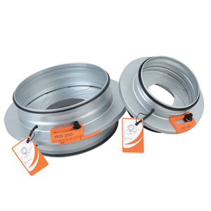 직류 전기를 통한 강철 공기 양 통제 차단기 HVAC 홍채 차단기 가득 차있는 크기 80mm-중국 공급자에게서 800mm - Product Image 1