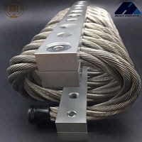 Support de moteur de système de missiles, lanceur, antenne, isolation contre les chocs et les vibrations, JGX-1598D-428B, accessoires pour machines-outils en fil d'aluminium