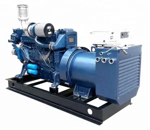 Çin üretici fiyat weichai güç 150kw 150kva süper sessiz küçük tekne deniz dizel jeneratör