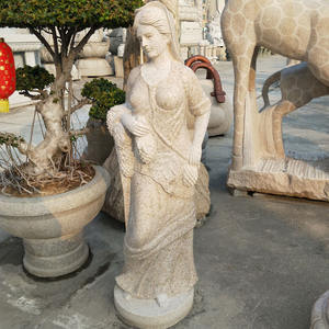 Super bom moderno estilo ocidental, jovem elegante menina <span class=keywords><strong>nude</strong></span> sexy pé mulher sensual pedra de anjo homem figura escultura - Product Image 3