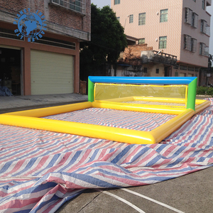 מים לשחק ענק מתנפח חוף כדורעף משפט/מתנפח מים כדורעף שדה למכירה - Product Image 3