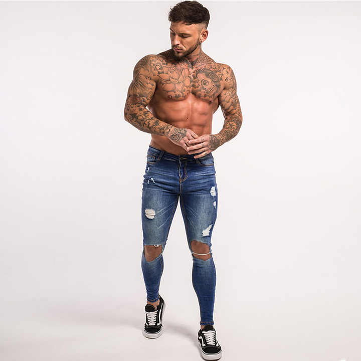 Venta al por mayor jeans de mezclilla baratos hechos en china Alibaba