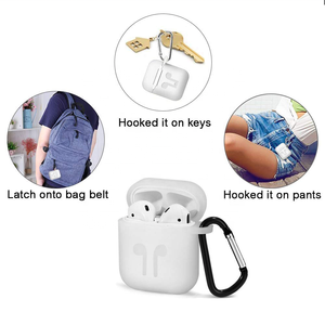 Étui de protection en silicone flexible, anti-poussière et antichoc pour écouteurs <span class=keywords><strong>Apple</strong></span> - Product Image 6