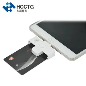 थोक सी प्रकार कार्ड रीडर-छोटे संपर्क चिप स्मृति यूएसबी प्रकार सी फोन आईएसओ 7816 स्मार्ट मोबाइल कार्ड रीडर ACR39U-NF