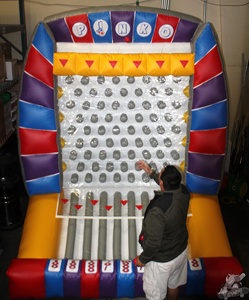 2.7 m Air <span class=keywords><strong>plinko</strong></span> carnaval jeux, Géant gonflable carnaval jeux, gonflable carnaval jeux avec pas cher prix - Product Image 2