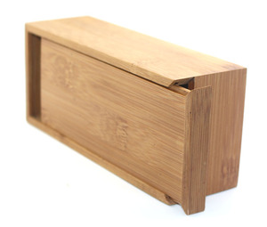 Coffret en bois de bambou, emballage de qualité supérieure, 12 pièces, avec logo personnalisé pour lunettes et lunettes - Product Image 6